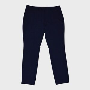 White House Black Market Skinny Ankle Pants Navy Blue
